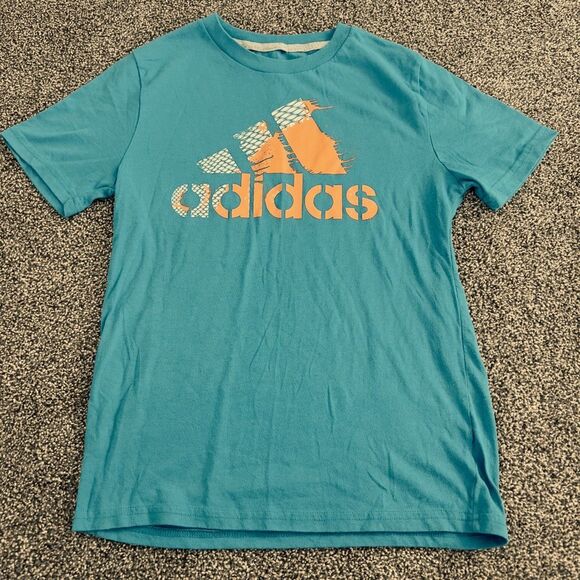 Adidas The Go-To Tee Graphic T-Shirt Youth Medium - Picture 1 of 4